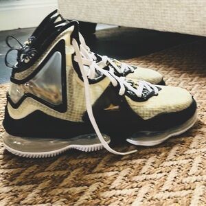 NIKE LEBRON XIX  White/Metallic 8.5 Men